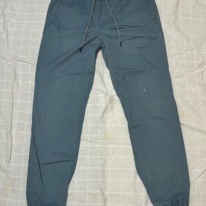 Aeropostale Blue Jogger Sweatpants with Elastic Cuffs